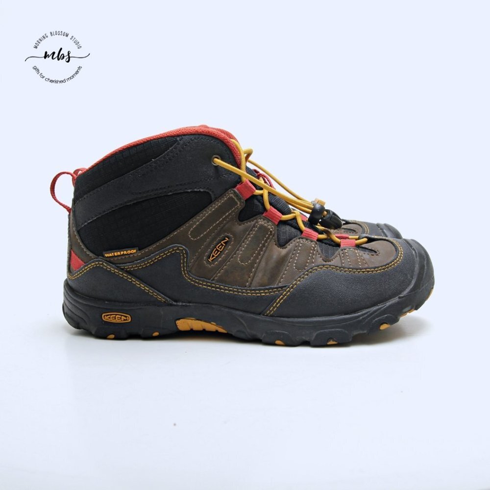 Keen Pagosa Mid Waterproof Lace Up Hiking Boots in Brown Women Size 6.5
